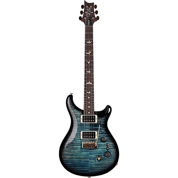 PRS Custom 24-08 10-Top with Pattern Thin Neck Electric Guitar Cobalt Smokeburst