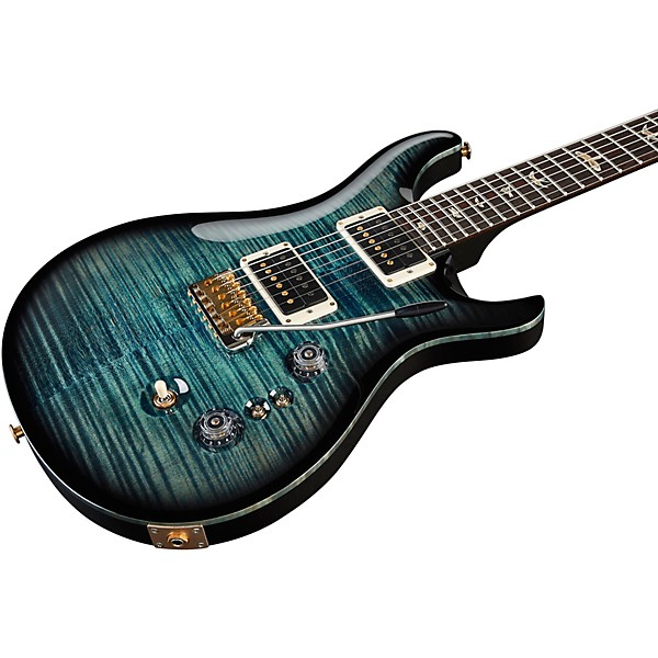 PRS Custom 24-08 10-Top with Pattern Thin Neck Electric Guitar Cobalt Smokeburst