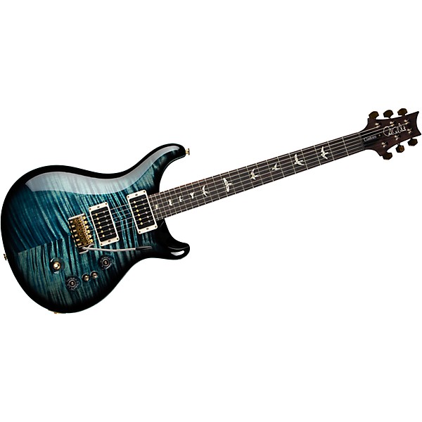 PRS Custom 24-08 10-Top with Pattern Thin Neck Electric Guitar Cobalt Smokeburst