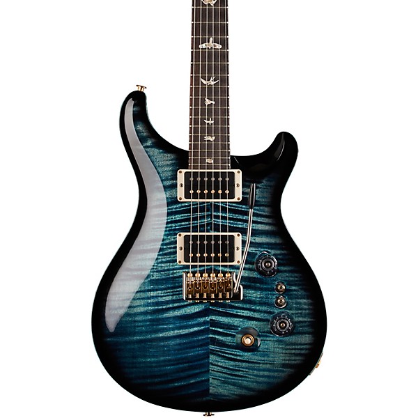 PRS Custom 24-08 10-Top with Pattern Thin Neck Electric Guitar Cobalt Smokeburst