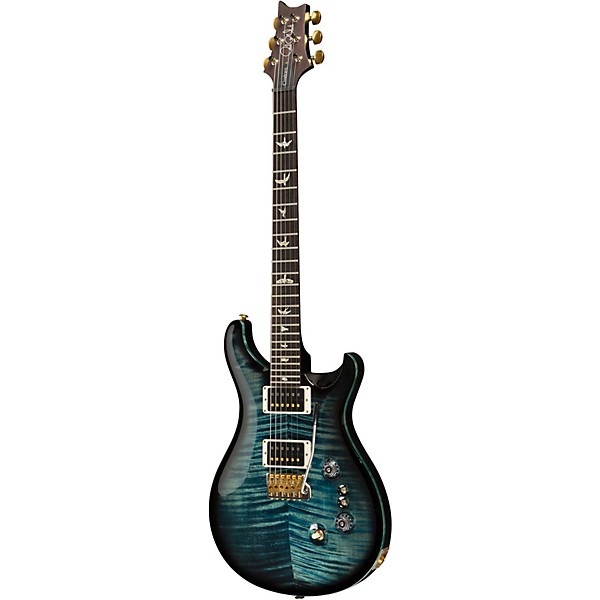 PRS Custom 24-08 10-Top with Pattern Thin Neck Electric Guitar Cobalt Smokeburst