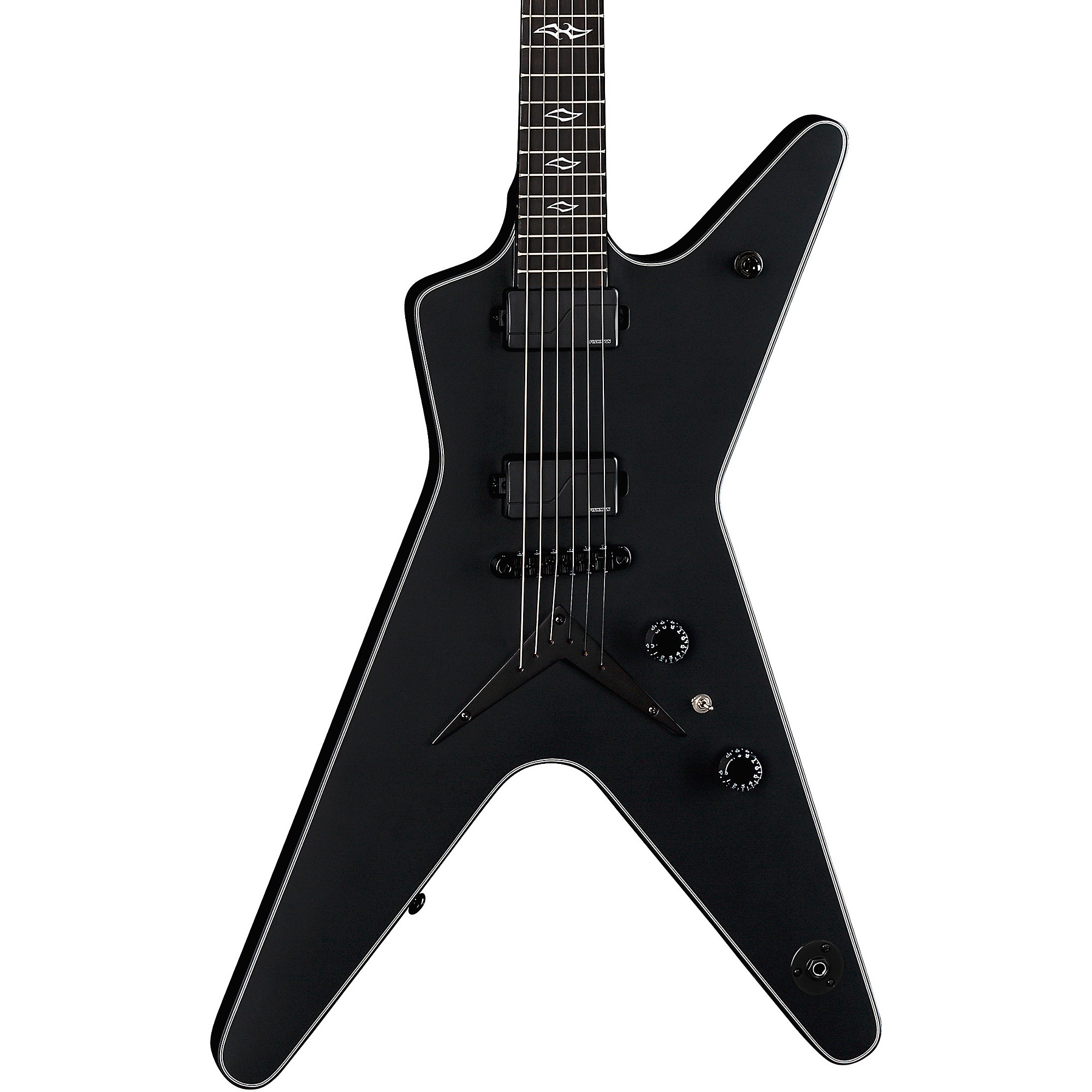 Dean ML Select Fluence Electric Guitar Black Satin | Guitar Center