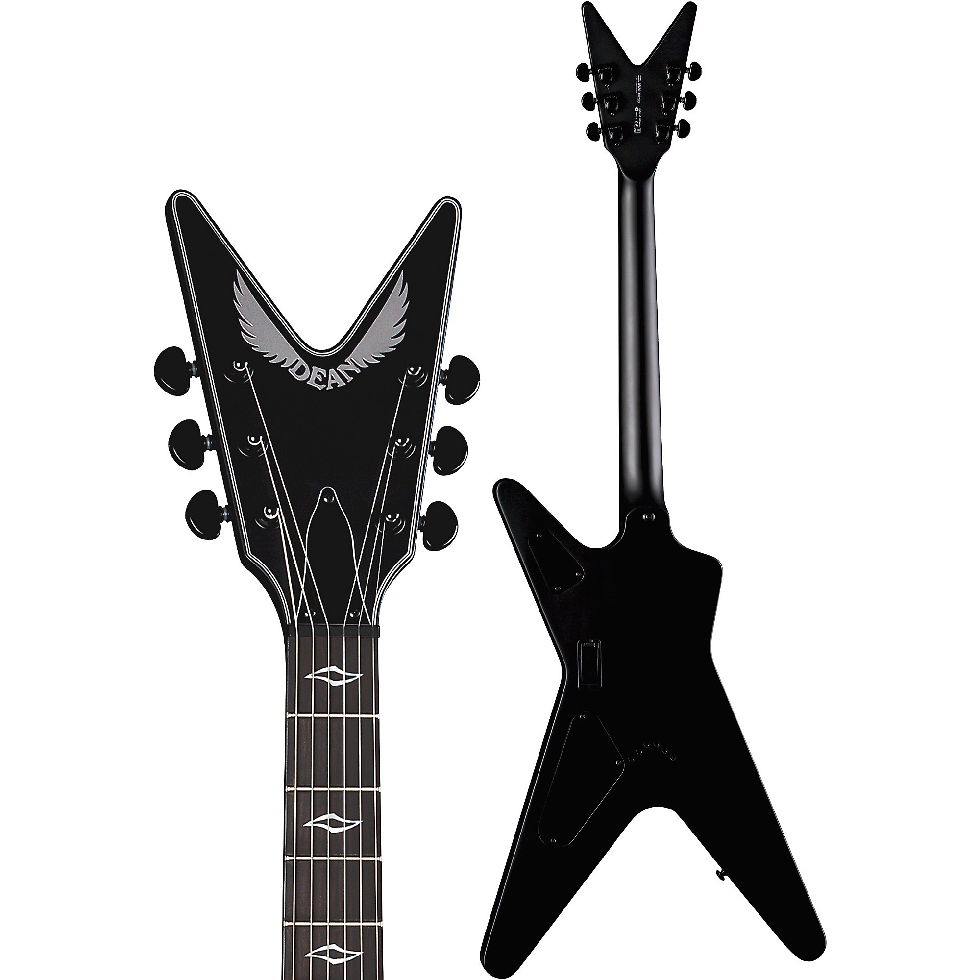 Dean ML Select Fluence Electric Guitar Black Satin | Guitar Center