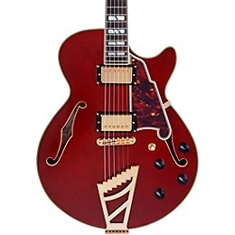 Open Box D'Angelico Excel Series SS Semi-Hollow Electric Guitar With USA Seymour Duncan Humbuckers and Stairstep Tailpiece Level 1 Viola