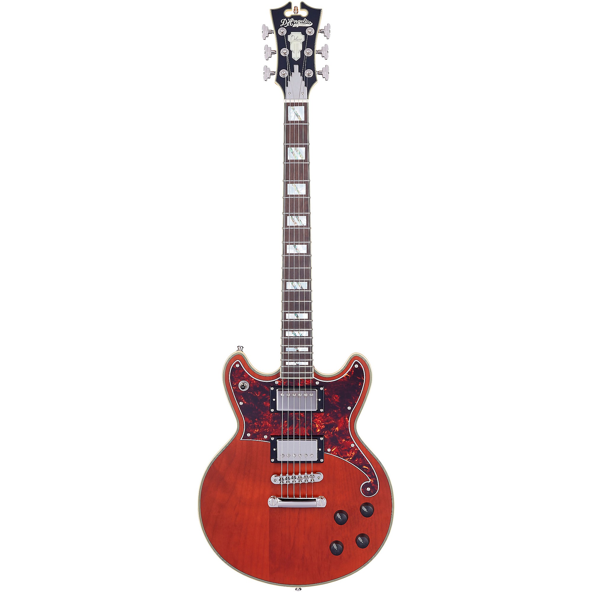 D'Angelico Deluxe Series Brighton Solidbody Electric Guitar With