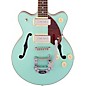 Gretsch Guitars G2655T-P90 Streamliner Center Block Jr. Double-Cut P90 With Bigsby Two-Tone Mint Metallic and Vintage Mahogany Stain thumbnail
