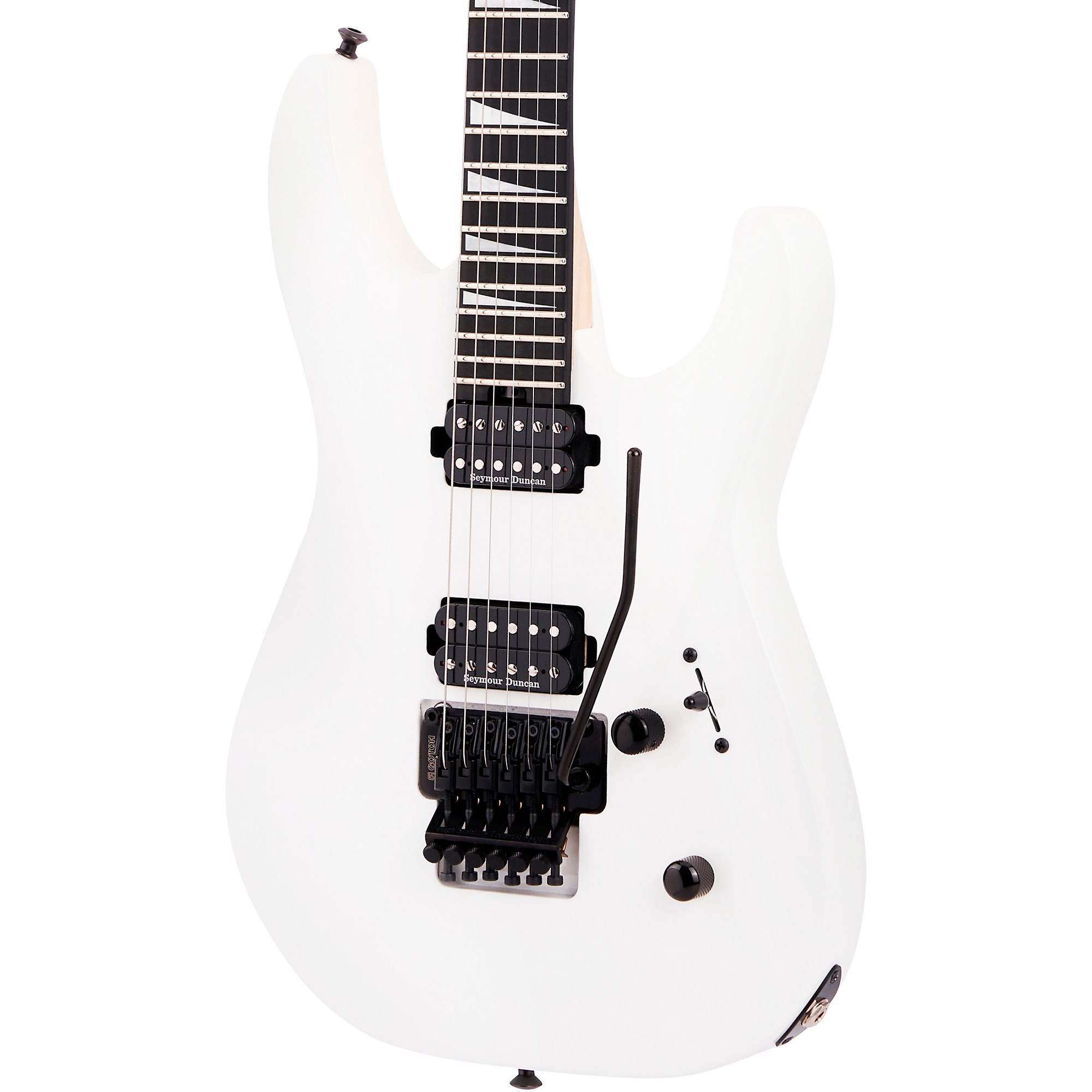 Jackson MJ Series Dinky DKR MAH Snow White | Guitar Center