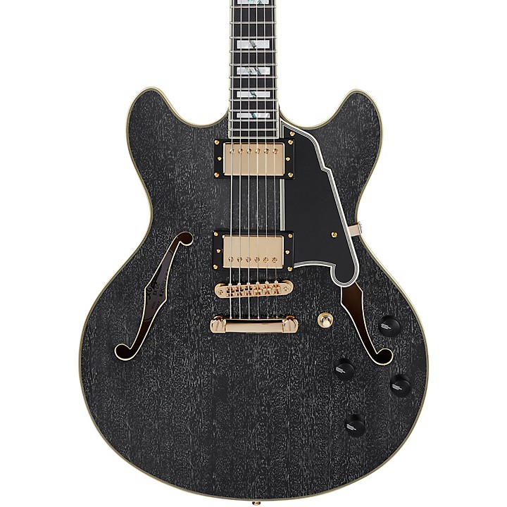 D'Angelico Excel Series DC Semi-Hollow Electric Guitar With