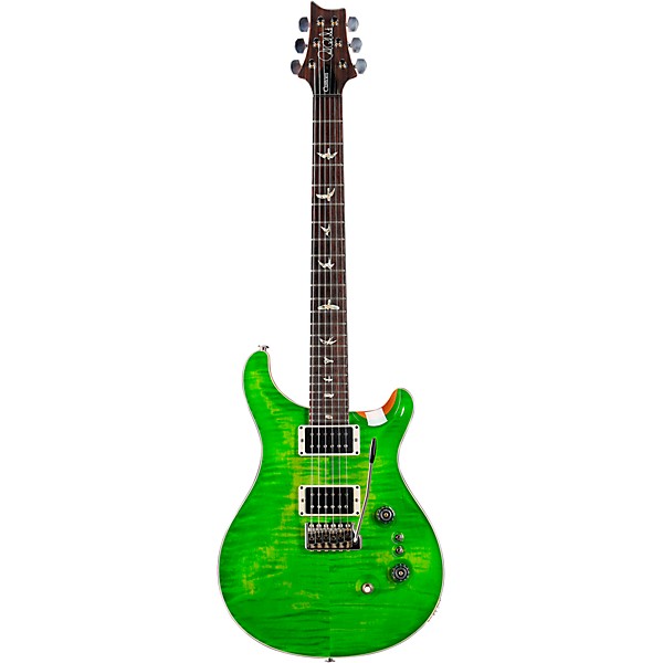 PRS Custom 24-08 with Pattern Thin Neck Electric Guitar Eriza Verde