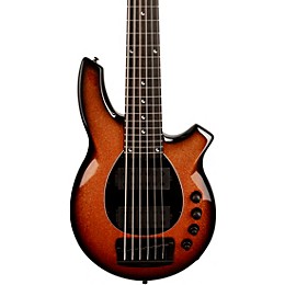 Ernie Ball Music Man Bongo 6 HH Ebony Fingerboard 6-String Electric Bass Guitar Harvest Orange