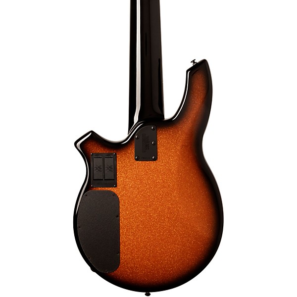 Ernie Ball Music Man Bongo 6 HH Ebony Fingerboard 6-String Electric Bass Guitar Harvest Orange