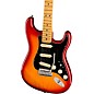 Fender American Ultra Luxe Stratocaster Maple Fingerboard Electric Guitar Plasma Red Burst