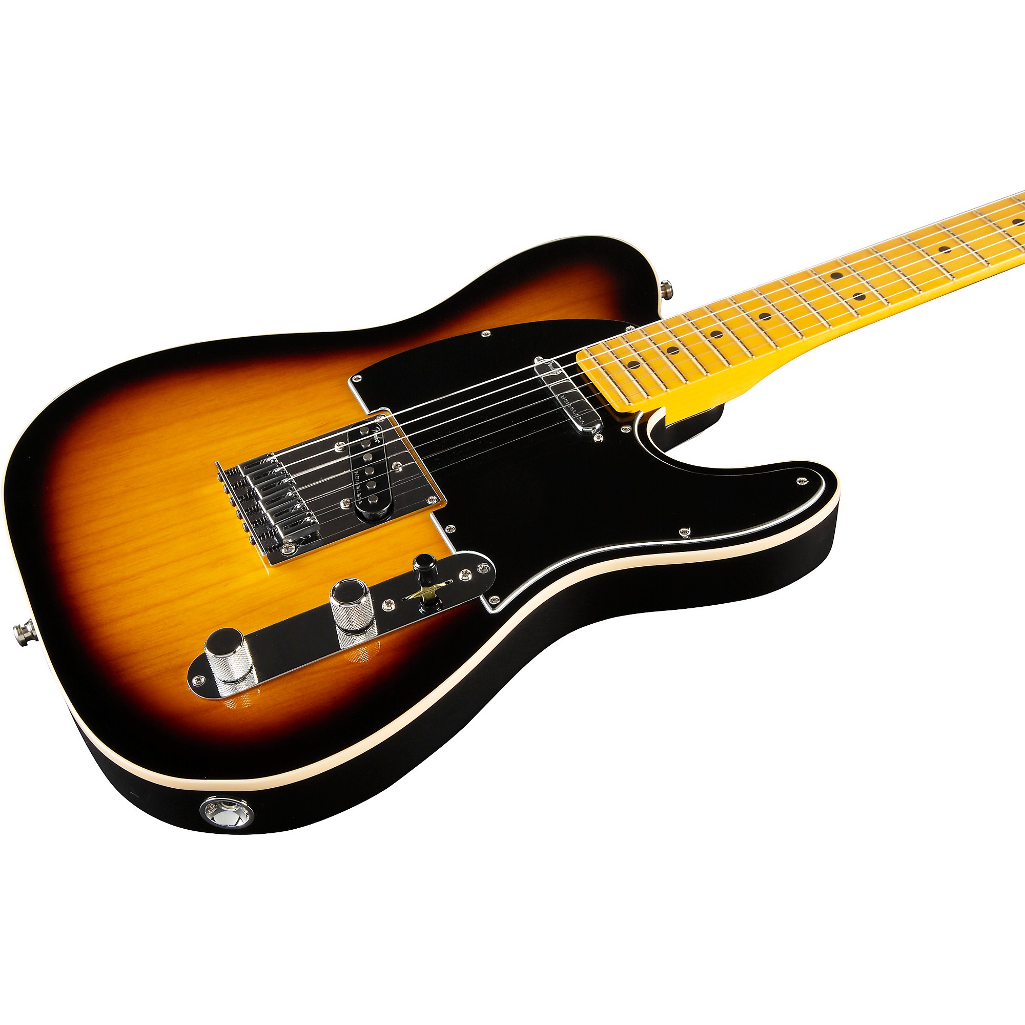 Fender American Ultra Luxe Telecaster Maple Fingerboard Electric Guitar 2-Color  Sunburst | Guitar Center