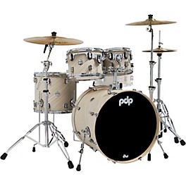 PDP by DW Concept Maple 4-Piece Shell Pack With Chrome Hardware Twisted Ivory