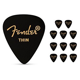 Fender 351 Shape Classic Celluloid Guitar Picks Heavy 12 Pack Fender 351 Shape Classic Celluloid Guitar Picks Thin 12 Pack