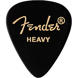 Fender 351 Shape Classic Celluloid Guitar Picks Heavy 12 Pack