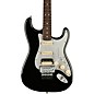 Fender American Ultra Luxe Stratocaster HSS Floyd Rose Rosewood Fingerboard Electric Guitar Mystic Black thumbnail