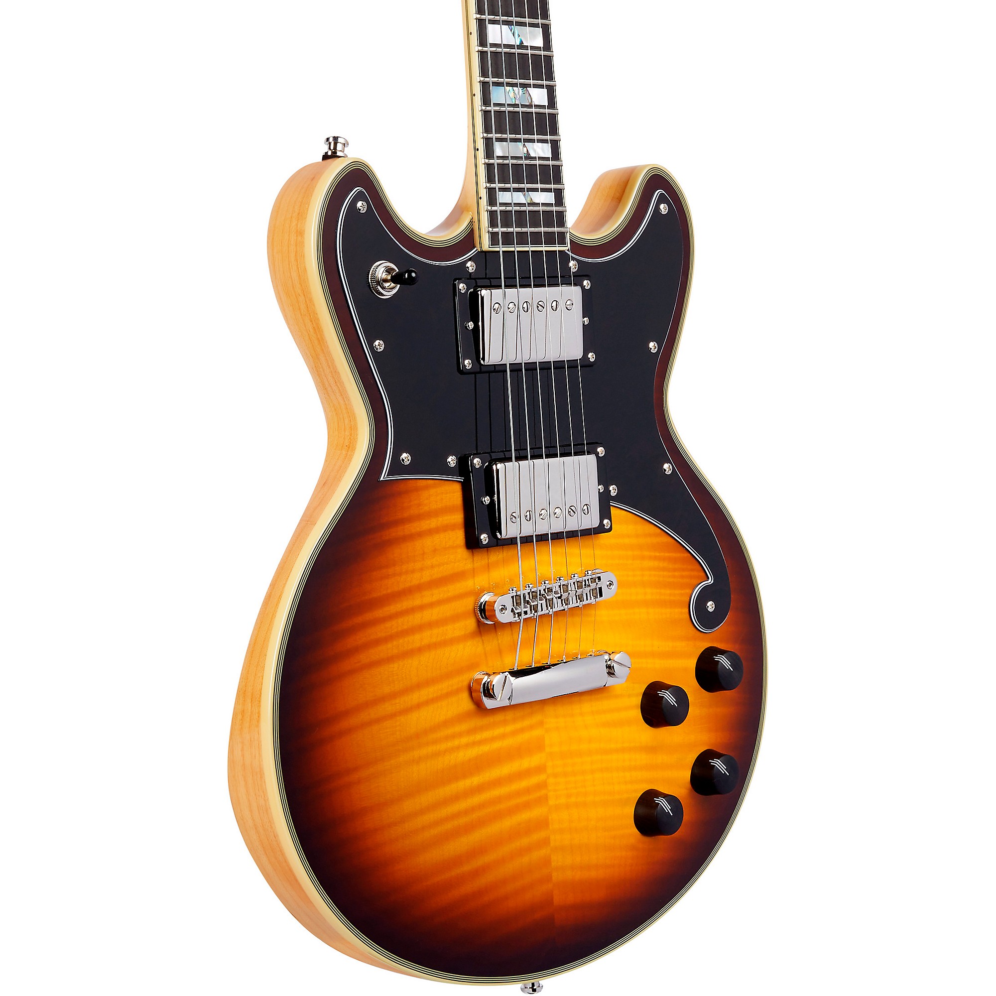 D'Angelico Deluxe Series Brighton Solidbody Electric Guitar