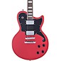 D'Angelico Premier Series Atlantic Solidbody Single Cutaway Electric Guitar With Stopbar Tailpiece Oxblood thumbnail