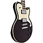 D'Angelico Premier Series Atlantic Solidbody Single Cutaway Electric Guitar With Stopbar Tailpiece Black Flake