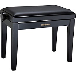 Roland RPB-200-US Piano Bench, Vinyl Seat Satin Black