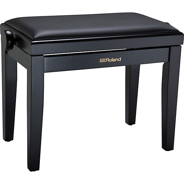 Roland RPB-200-US Piano Bench, Vinyl Seat Satin Black