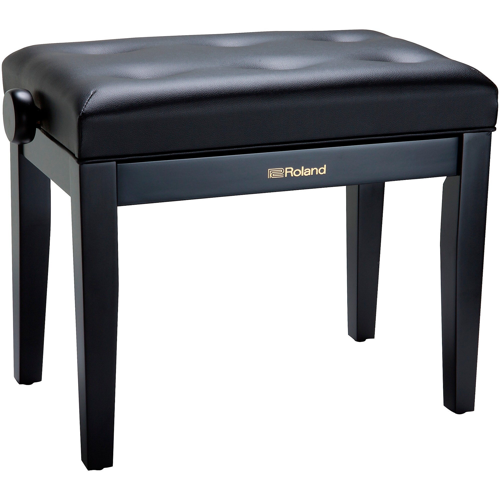 Roland RPB-300-US Piano Bench, Vinyl Seat Satin Black | Guitar Center