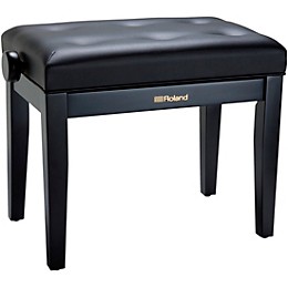 Roland RPB-300-US Piano Bench, Vinyl Seat Satin Black