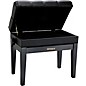 Roland RPB-500-US Piano Bench, Vinyl Seat, Music Compartment Satin Black