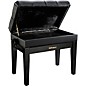 Open Box Roland RPB-500-US Piano Bench, Vinyl Seat, Music Compartment Level 1 Polished Ebony