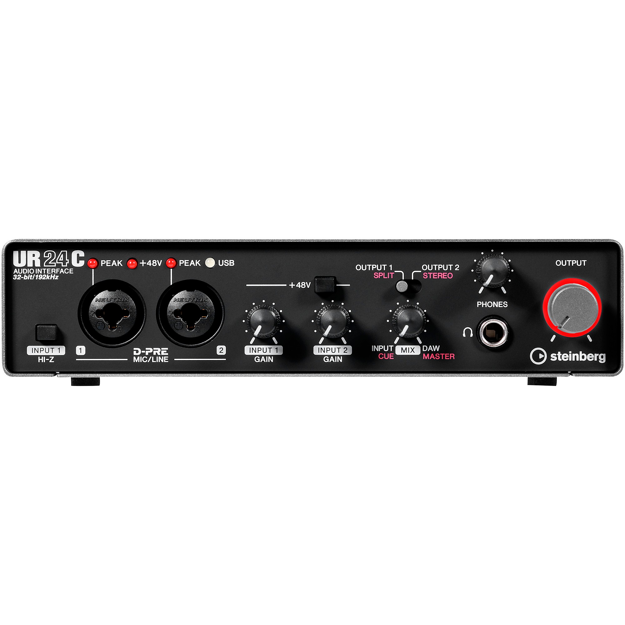 Steinberg UR24C USB C Audio Interface with DJ Mode | Guitar Center