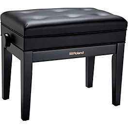 Roland RPB-400-US Piano Bench, Vinyl Seat Satin Black Roland RPB-400-US Piano Bench, Vinyl Seat Satin Black