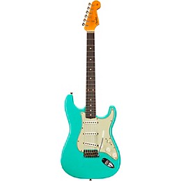 Fender Custom Shop '62/'63 Limited-Edition Stratocaster Journeyman Relic Electric Guitar Aged Sea Foam Green