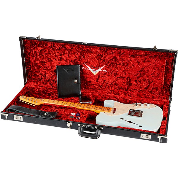 Fender Custom Shop 1969 Telecaster Thinline Journeyman Relic Electric Guitar 3-Color Sunburst