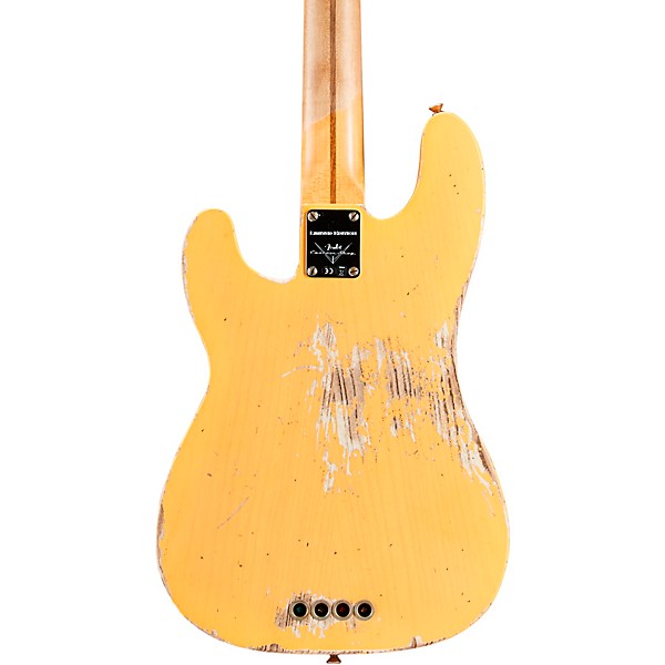 Fender Custom Shop 1951 Limited-Edition Precision Bass Heavy Relic Aged Nocaster Blonde