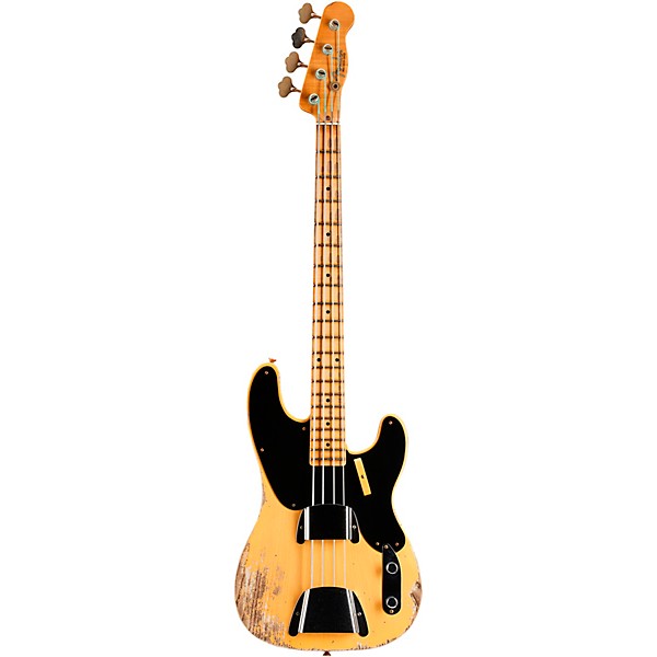 Fender Custom Shop 1951 Limited-Edition Precision Bass Heavy Relic Aged Nocaster Blonde