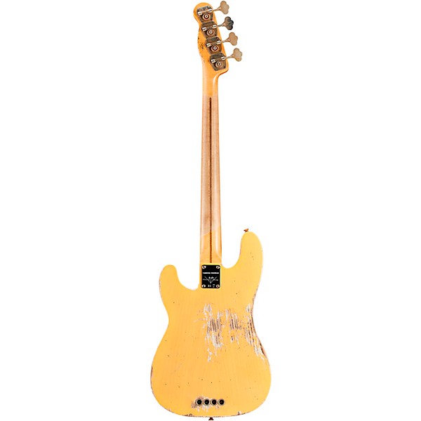 Fender Custom Shop 1951 Limited-Edition Precision Bass Heavy Relic Aged Nocaster Blonde