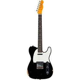 Fender Custom Shop 1960 Telecaster Relic Electric Guitar Aged Black