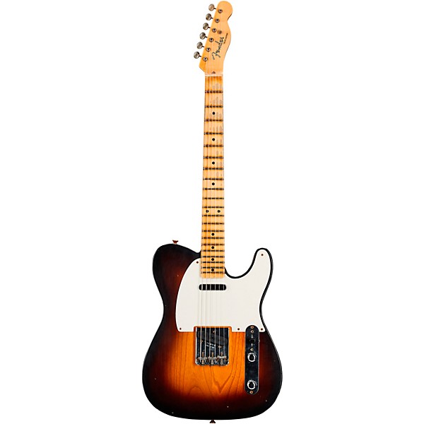 Fender Custom Shop 1955 Telecaster Journeyman Relic Electric Guitar Wide Fade 2-Color Sunburst
