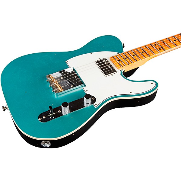 Fender Custom Shop Postmodern Telecaster Journeyman Relic With Closet Classic Hardware Electric Guitar Aged Firemist Silver