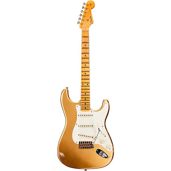 Fender Custom Shop 1957 Stratocaster Relic Electric Guitar Aged HLE Gold