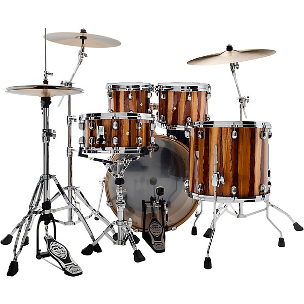 TAMA Starclassic Performer 4-Piece Shell Pack With 22" Bass Drum Caramel Aurora