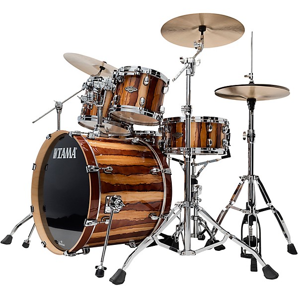 TAMA Starclassic Performer 4-Piece Shell Pack With 22" Bass Drum Caramel Aurora