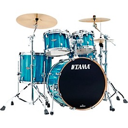 TAMA Starclassic Performer 4-Piece Shell ... TAMA Starclassic Performer 4-Piece Shell Pack With 22" Bass Drum Sky Blue Aurora