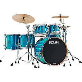 TAMA Starclassic Performer 5-Piece Shell ... TAMA Starclassic Performer 5-Piece Shell Pack With 22" Bass Drum Sky Blue Aurora