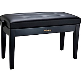 Roland RPB-D300BK Duet Piano Bench With Cushioned Seat ... Roland RPB-D300BK Duet Piano Bench With Cushioned Seat Satin Black