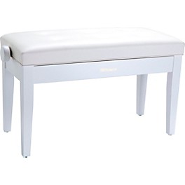 Roland RPB-D300BK Duet Piano Bench With Cushioned Seat ... Roland RPB-D300BK Duet Piano Bench With Cushioned Seat Satin White