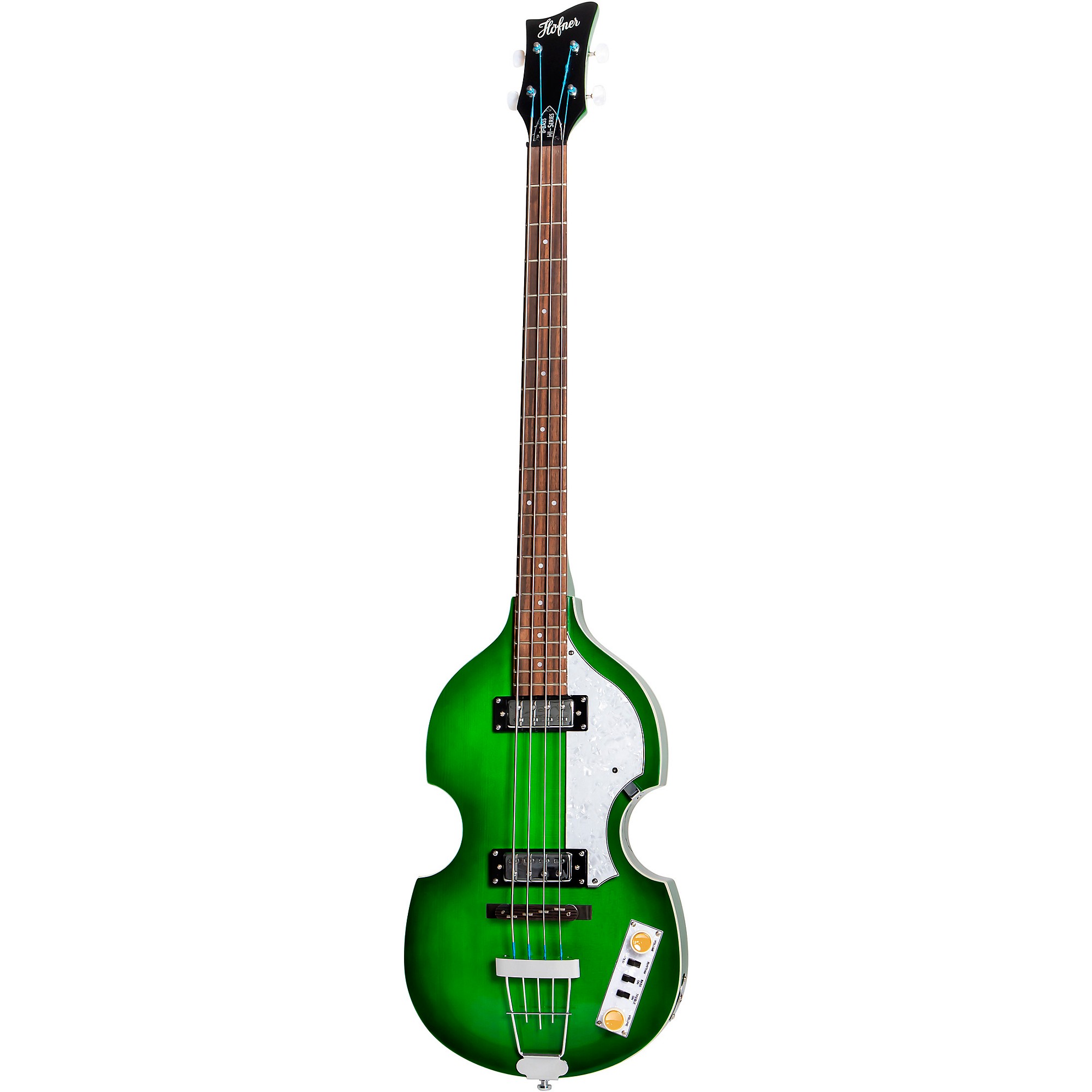 hofner bass green