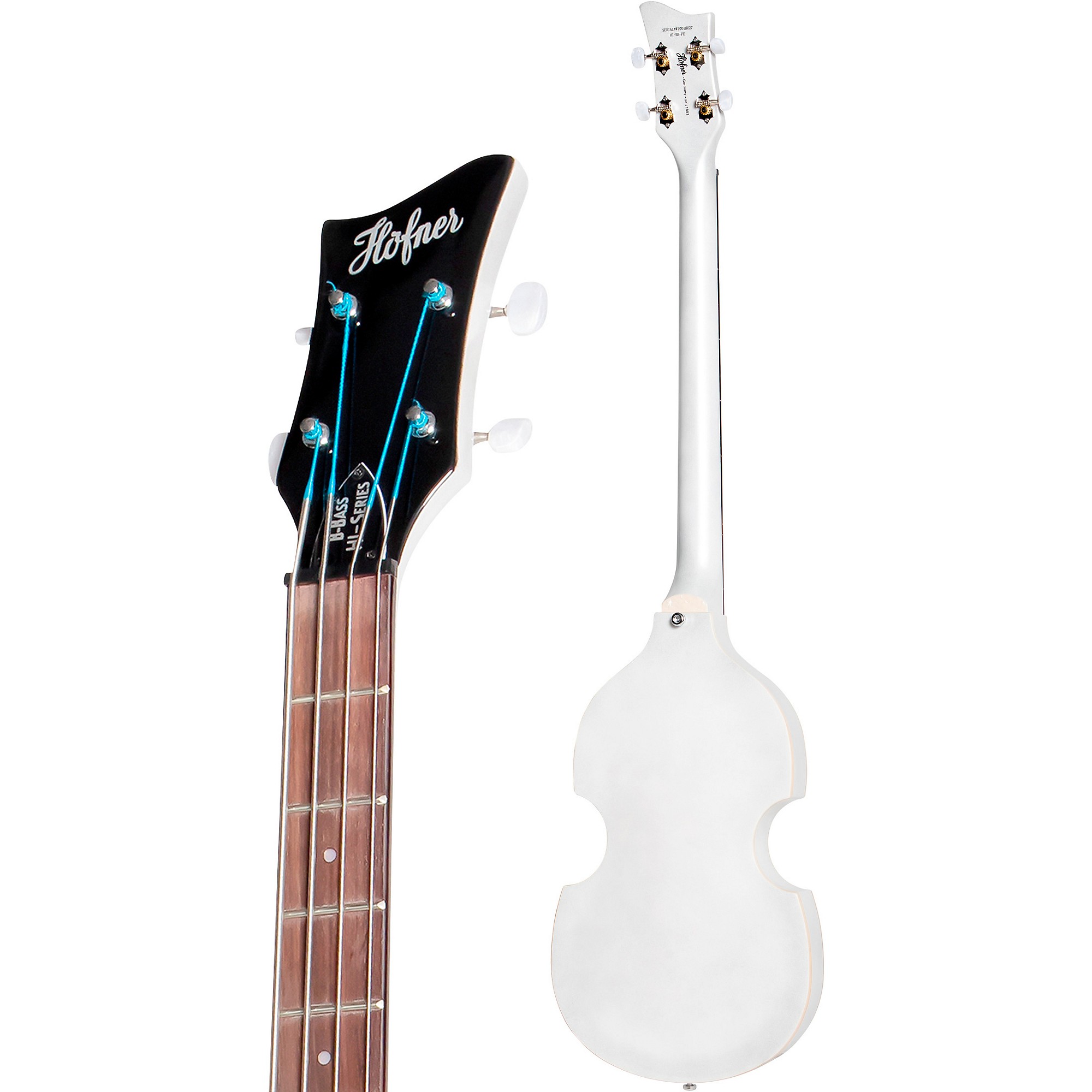 Hofner Ignition Series Violin Bass Pearl White | Guitar Center