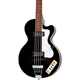 Hofner Ignition Series Short-Scale Club Bass Guitar Trans ... Hofner Ignition Series Short-Scale Club Bass Guitar Trans Black